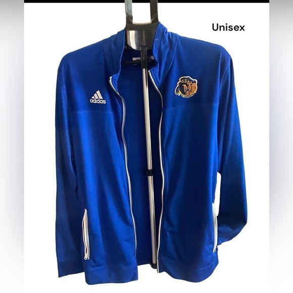 Vintage Adidas Royal Blue Jacket UCR University of California Riverside Size L - Picture 1 of 12